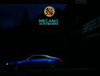 mecanoauto.com screenshot