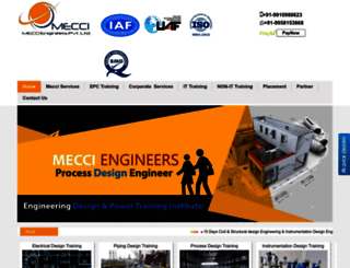 mecciengineer.com screenshot