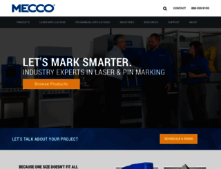 mecco.com screenshot
