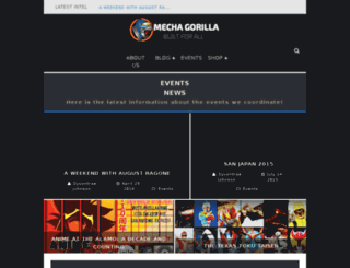 mechagorilla.com screenshot