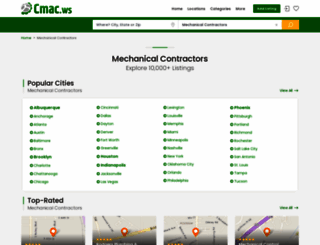 mechanical-contractors.cmac.ws screenshot