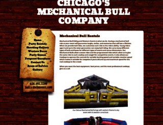 mechanicalbullchicago.com screenshot