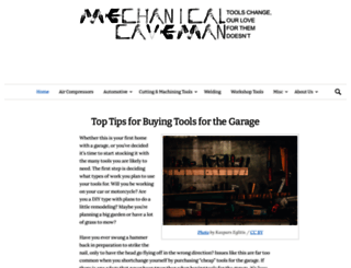 mechanicalcaveman.com screenshot