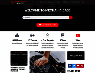 mechanicbase.com screenshot