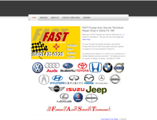 mechanicsantafe.com screenshot