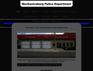 mechanicsburgpd.org screenshot