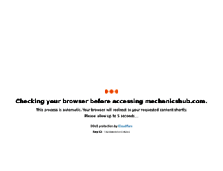 mechanicshub.com screenshot