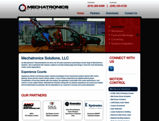 mechatronicsllc.com screenshot