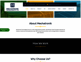 mechatroniksolar.com screenshot