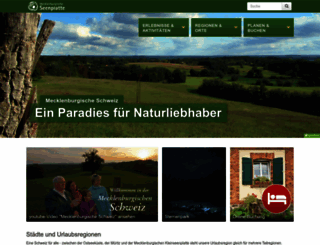 mecklenburgische-schweiz.com screenshot