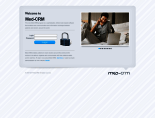 med-crm.com screenshot