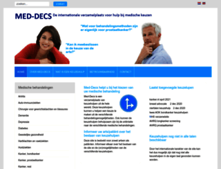 med-decs.org screenshot