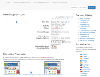 med-shop-24.com screenshot