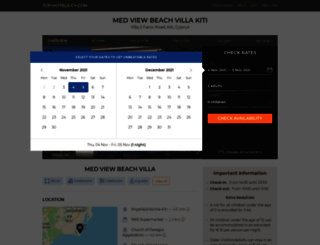 med-view-beach-villa.perivolia.top-hotels-cy.com screenshot