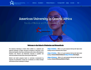 med.auca.education screenshot