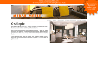 medar-meble.pl screenshot