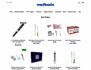 medbasic.co.uk screenshot