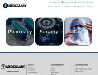medcillary.com screenshot