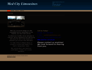 medcitylimos.com screenshot