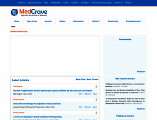 medcraveonline.com screenshot