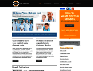 medcyclesystems.com screenshot