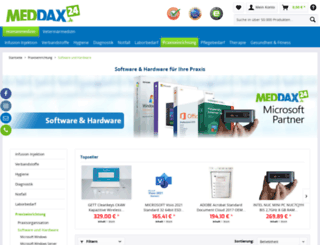 meddax-distribution.de screenshot