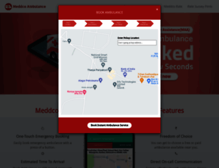 meddcoambulance.com screenshot