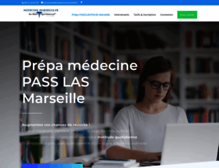 medecine-marseille.com screenshot