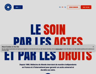 medecinsdumonde.org screenshot