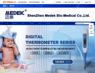 medekchina.en.alibaba.com screenshot