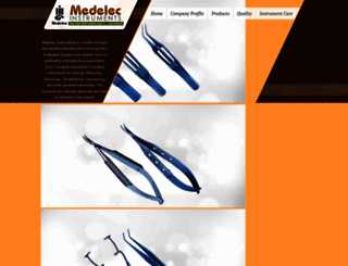 medelecinstrument.net screenshot