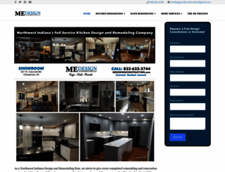 medesignconstruction.com screenshot