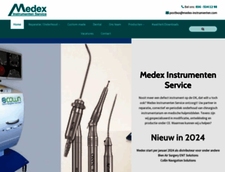 medex-instrumenten.com screenshot