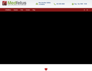medfetus.com.br screenshot