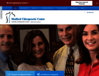 medfordchiropractic.com screenshot
