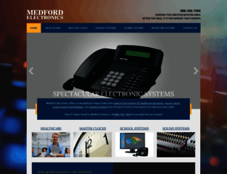 medfordelectronics.com screenshot