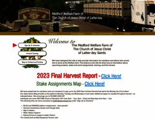 medfordpearorchard.org screenshot