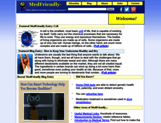medfriendly.com screenshot