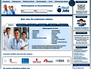 medi-jobs.de screenshot