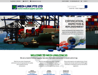 medi-link.com.sg screenshot
