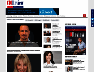 media-entertainment.cioreview.com screenshot