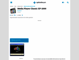 media-player-classic-xp-2000.uptodown.com screenshot