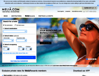 media.melia.com screenshot