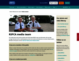 media.rspca.org.uk screenshot