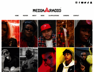 media2radio.com screenshot