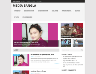 mediabangla.net screenshot