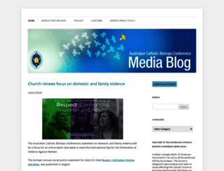 mediablog.catholic.org.au screenshot