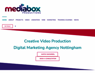 mediaboxproductions.co.uk screenshot