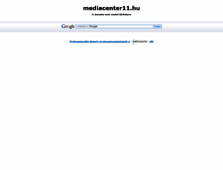 mediacenter11.hu screenshot