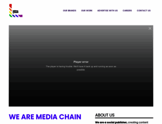 mediachain.co screenshot